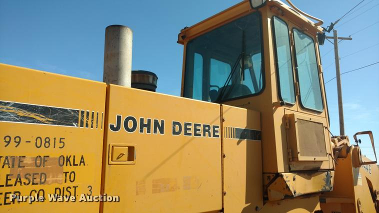 image for item DA4363 1988 John Deere 644E wheel loader
