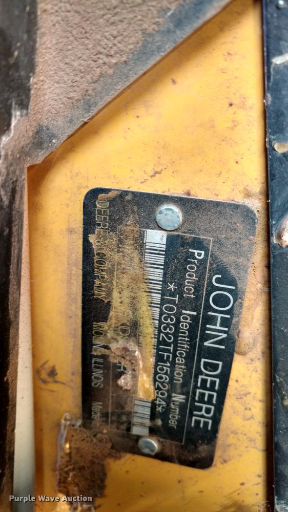 image for item DA4364 2008 John Deere CT332 skid steer