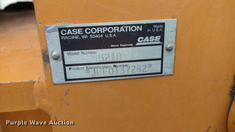 image for item DA4389 2004 Case 521D wheel loader