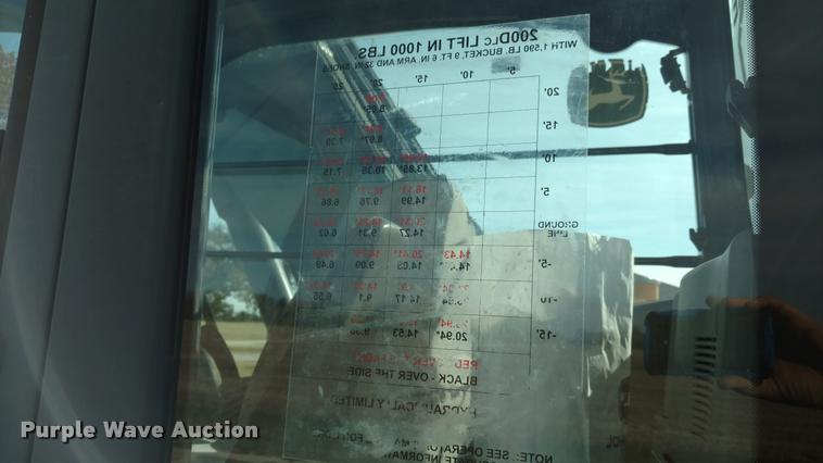 image for item DA4394 2008 John Deere 200D LC excavator