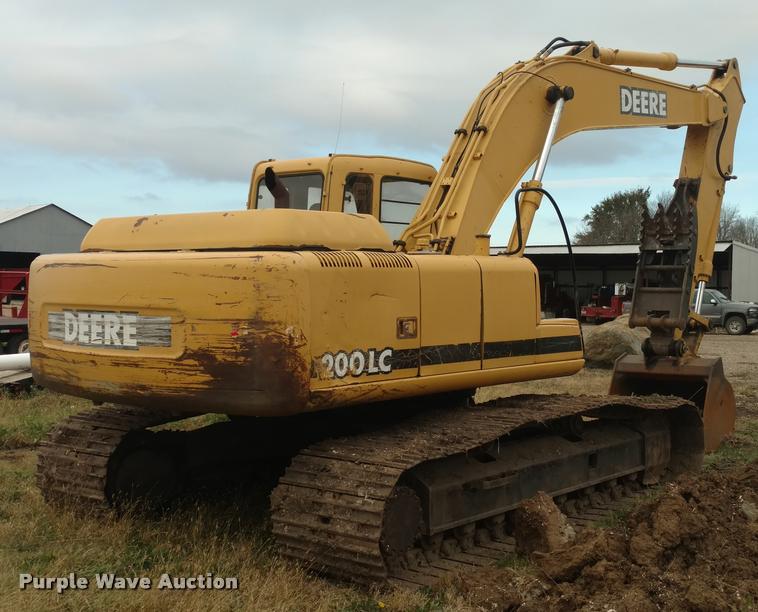 image for item DA4395 1997 John Deere 200LC excavator