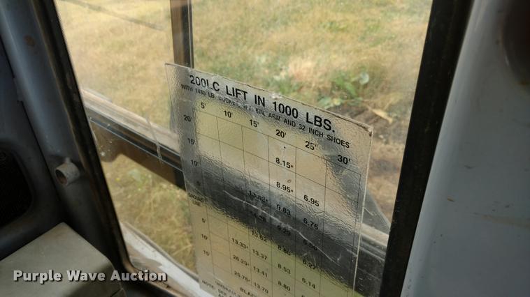 image for item DA4395 1997 John Deere 200LC excavator