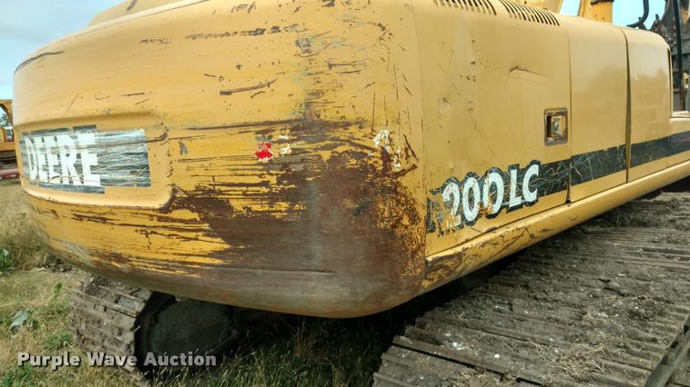 image for item DA4395 1997 John Deere 200LC excavator