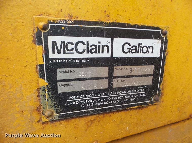 image for item DA5035 2000 International 4900 dump truck