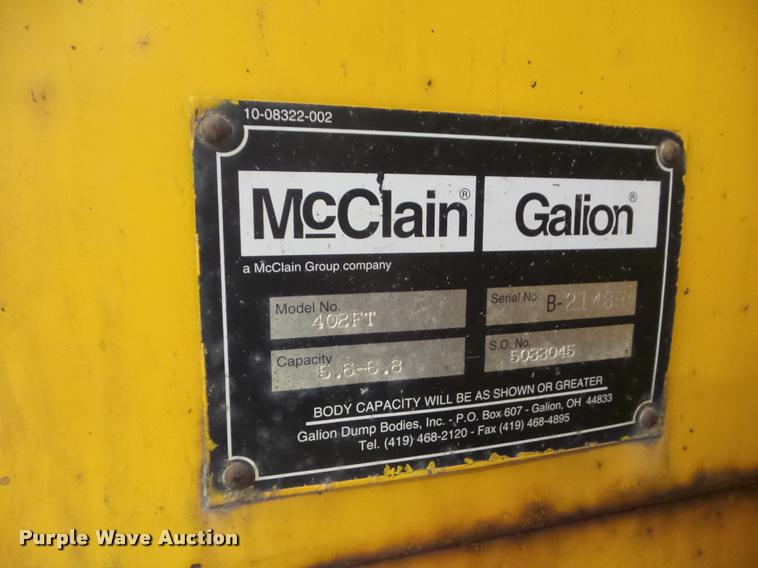 image for item DA5057 2002 International 4900 dump truck