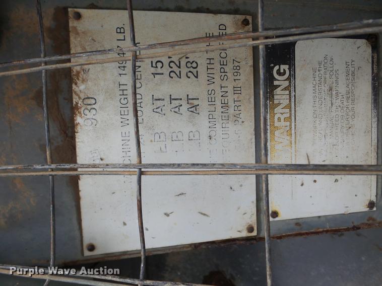 image for item DA8989 1994 JCB 930 forklift