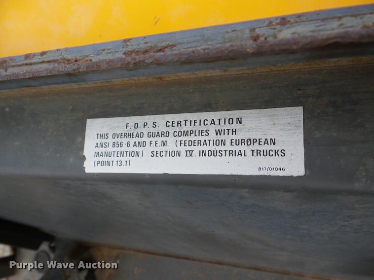 image for item DA8989 1994 JCB 930 forklift