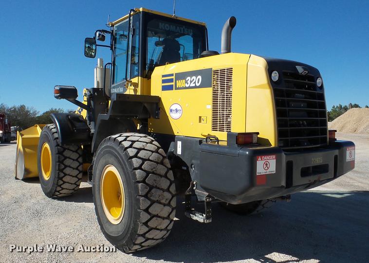 image for item DA8999 2014 Komatsu WA320-7 wheel loader