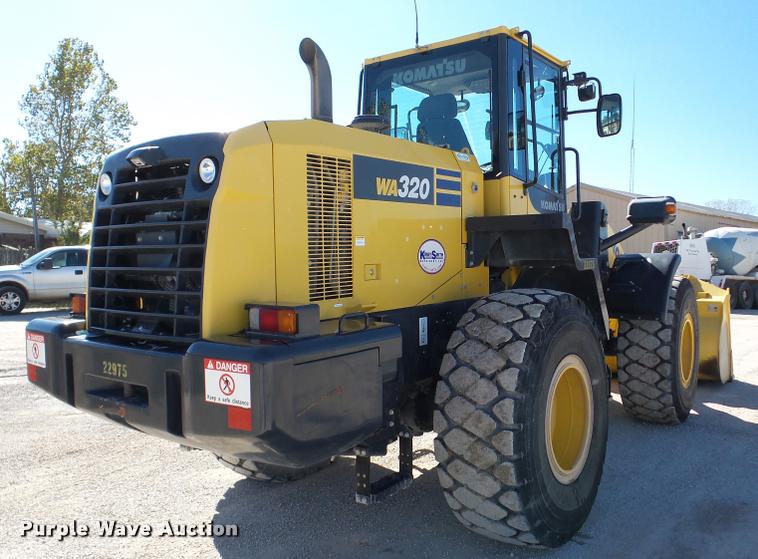 image for item DA8999 2014 Komatsu WA320-7 wheel loader
