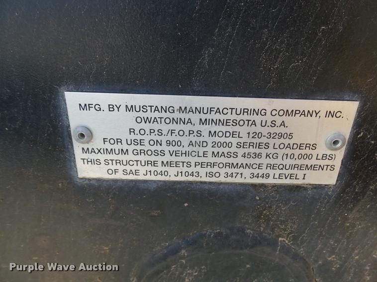 image for item DB1751 1999 Mustang 2050 skid steer
