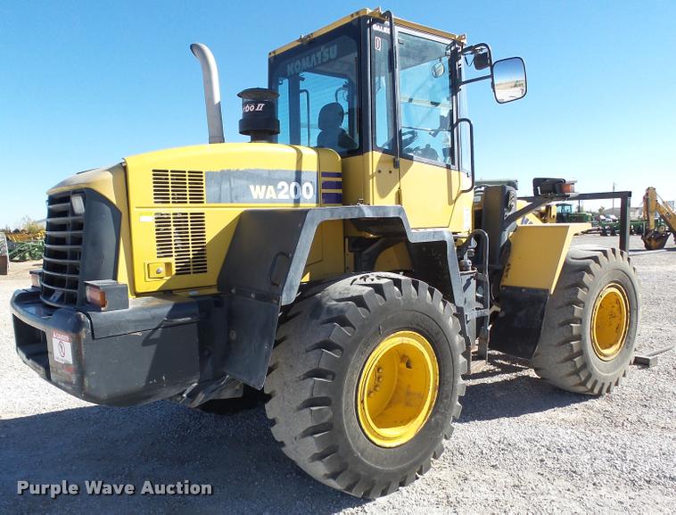 image for item DB1752 2008 Komatsu WA200 wheel loader