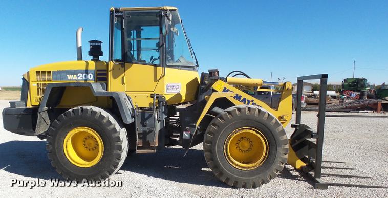 image for item DB1752 2008 Komatsu WA200 wheel loader