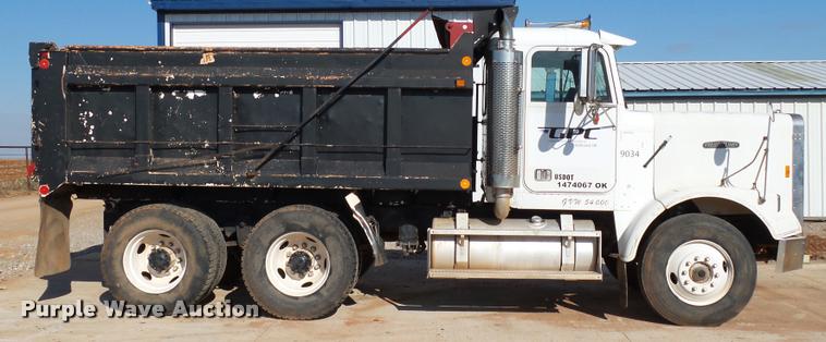 image for item DB4594 1987 Freightliner FLC-64T dump truck