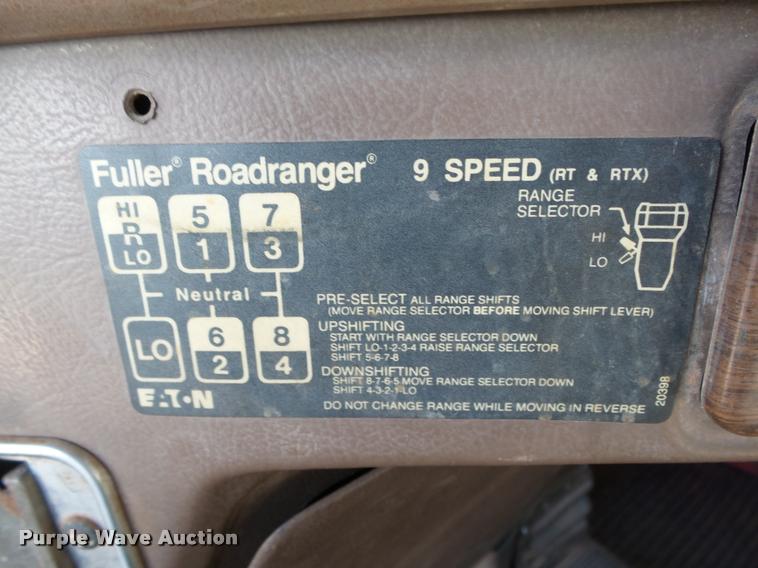 image for item DB4594 1987 Freightliner FLC-64T dump truck