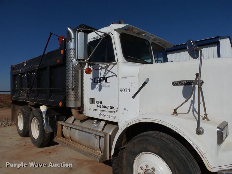 image for item DB4594 1987 Freightliner FLC-64T dump truck