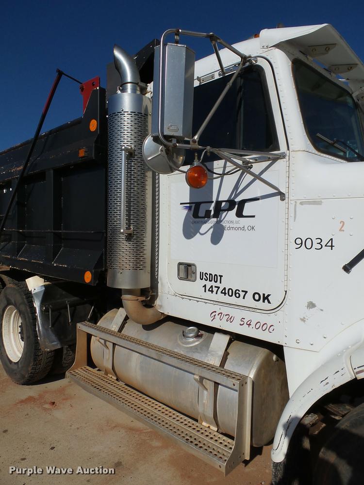 image for item DB4594 1987 Freightliner FLC-64T dump truck