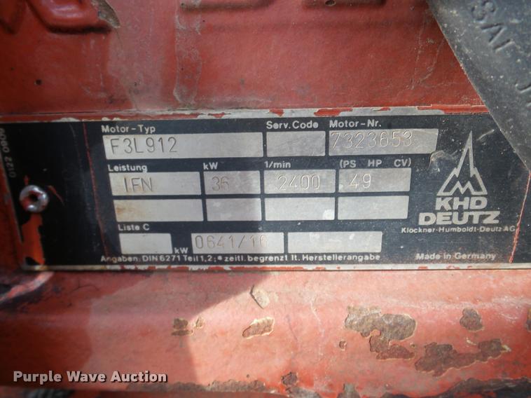 image for item DB5264 1987 Ditch Witch 4010D trencher