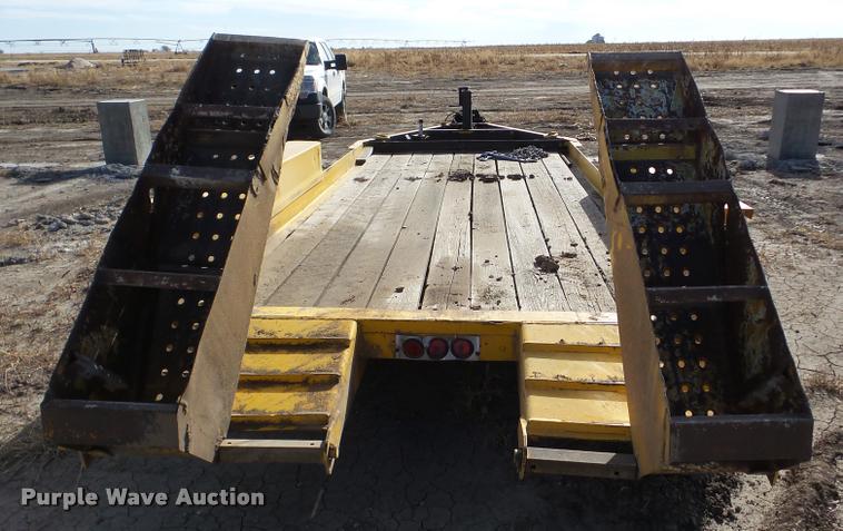image for item DB5265 1994 Belshe equipment trailer