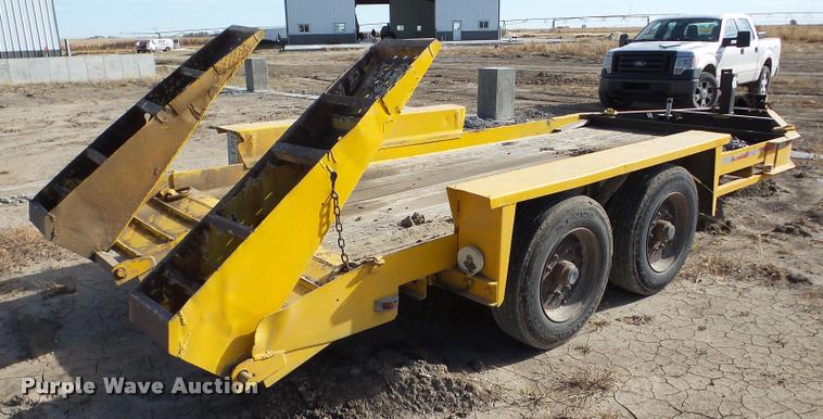 image for item DB5265 1994 Belshe equipment trailer