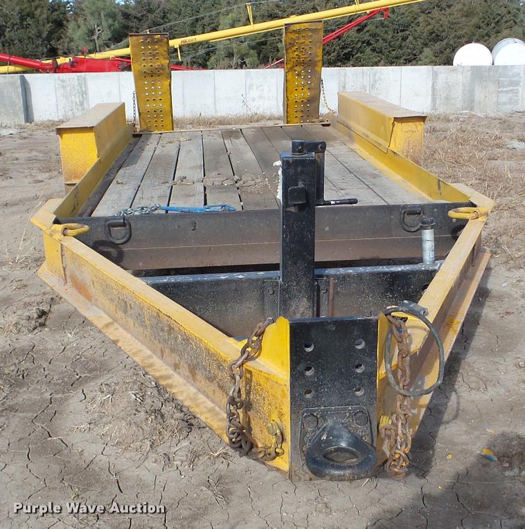 image for item DB5265 1994 Belshe equipment trailer