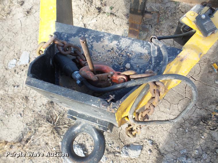 image for item DB5265 1994 Belshe equipment trailer