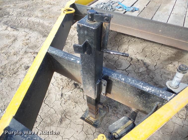 image for item DB5265 1994 Belshe equipment trailer