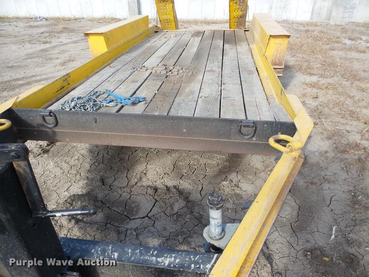 image for item DB5265 1994 Belshe equipment trailer