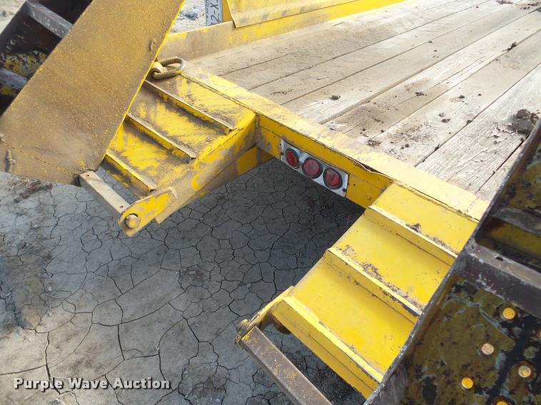 image for item DB5265 1994 Belshe equipment trailer