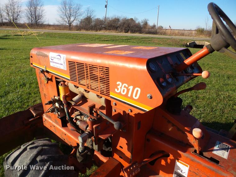 image for item DB5294 1998 Ditch Witch 3610 trencher