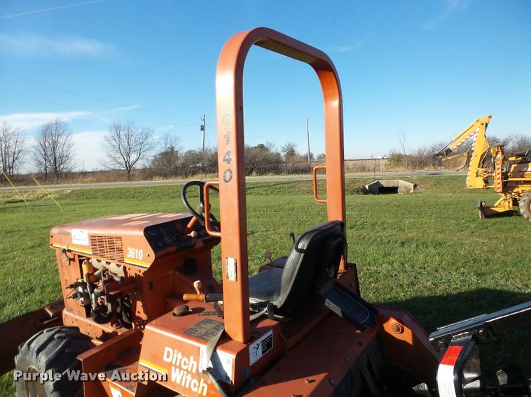 image for item DB5294 1998 Ditch Witch 3610 trencher
