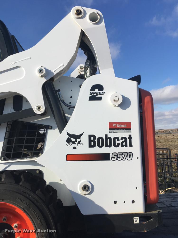 image for item F1697 2014 Bobcat S570 skid steer
