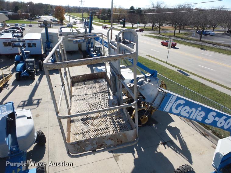 image for item J1594 1998 Genie S60 boom lift