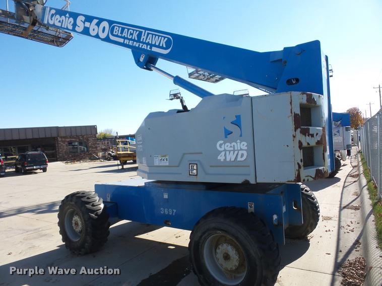 image for item J1594 1998 Genie S60 boom lift