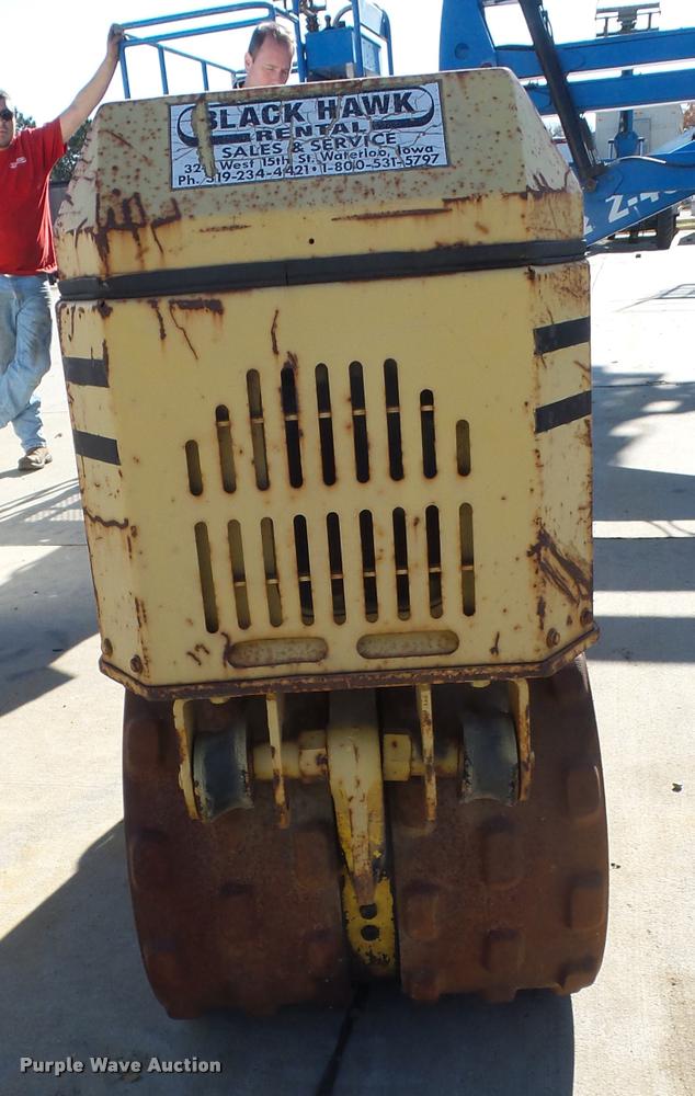 image for item J1596 Wacker RT560 walk behind compactor