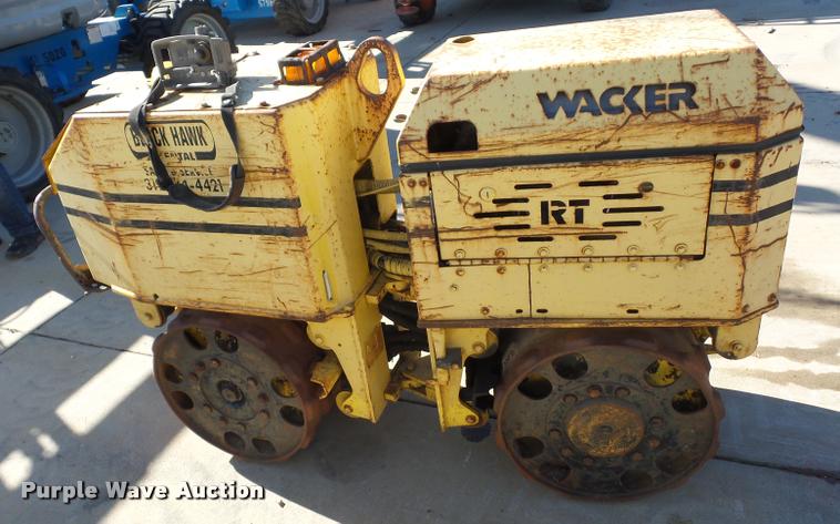 image for item J1596 Wacker RT560 walk behind compactor