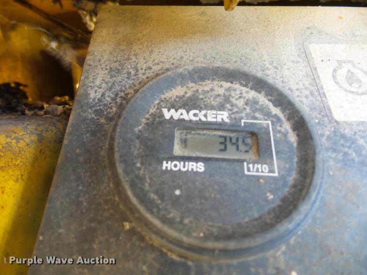 image for item J1596 Wacker RT560 walk behind compactor