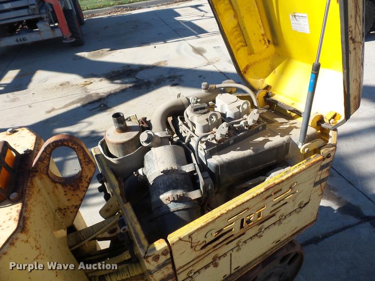 image for item J1596 Wacker RT560 walk behind compactor
