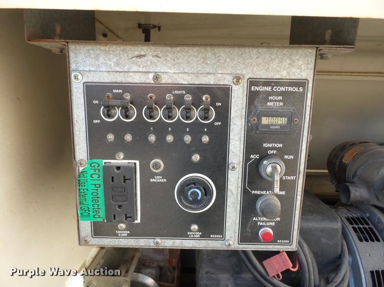 image for item J1599 2007 Terex AL4060D1-4MH light plant