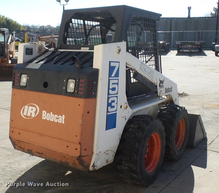 image for item J1607 1993 Bobcat 753 skid steer