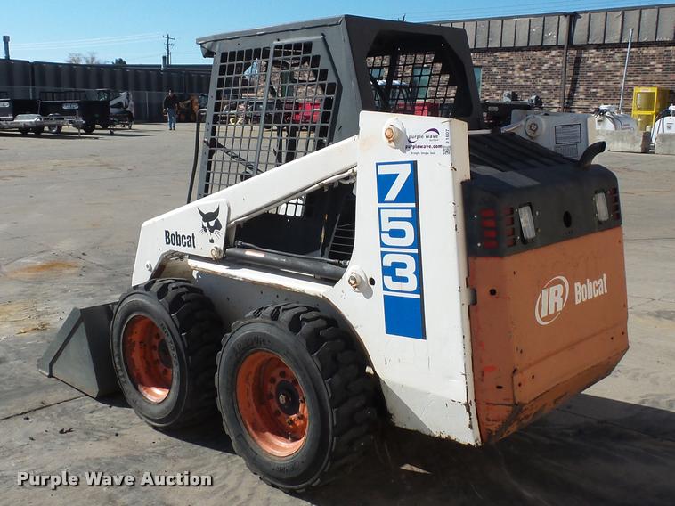 image for item J1607 1993 Bobcat 753 skid steer