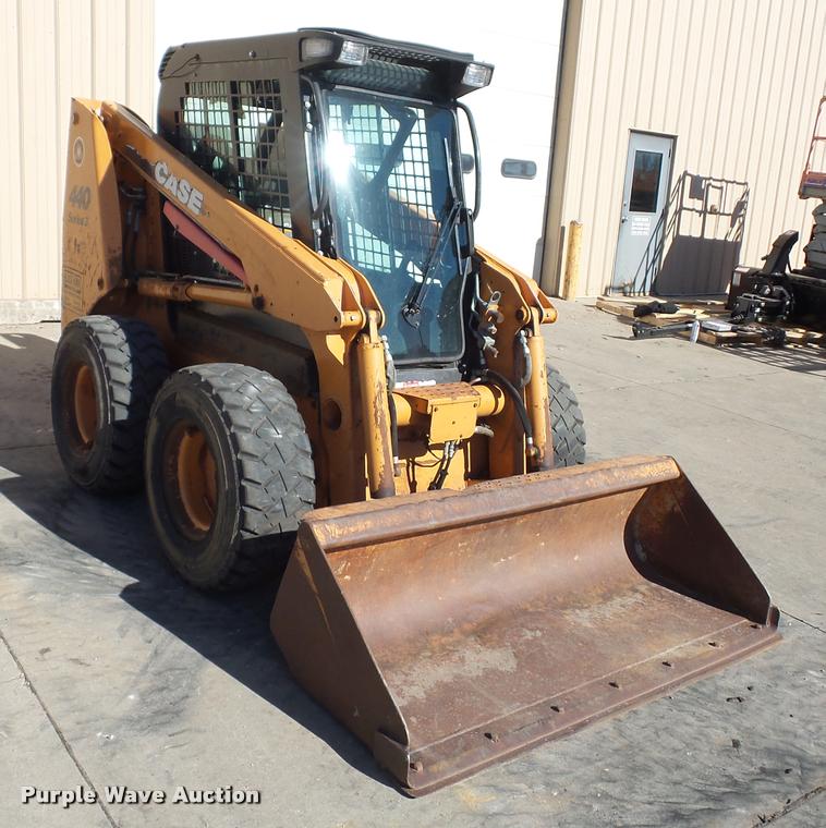 image for item J1611 2010 Case 440 Series 3 skid steer