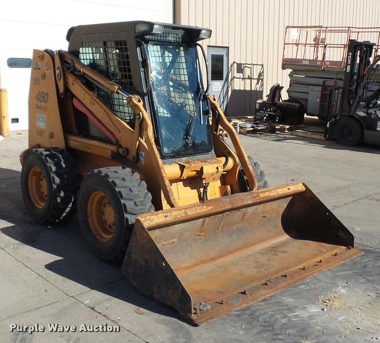 image for item J1612 2010 Case 450 Series II skid steer