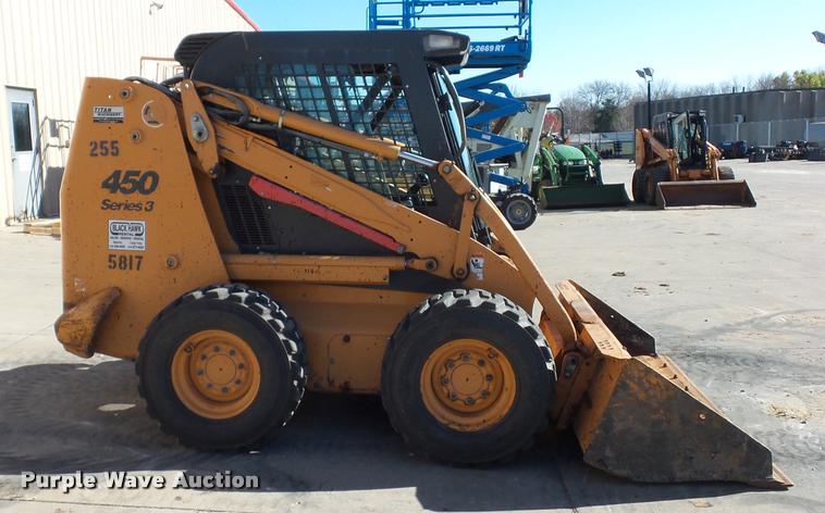image for item J1612 2010 Case 450 Series II skid steer