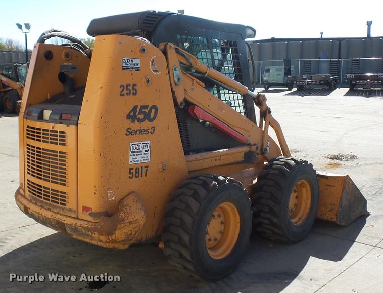 image for item J1612 2010 Case 450 Series II skid steer