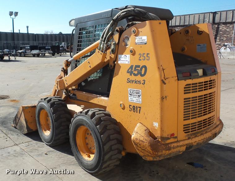 image for item J1612 2010 Case 450 Series II skid steer