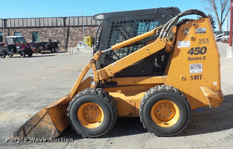 image for item J1612 2010 Case 450 Series II skid steer
