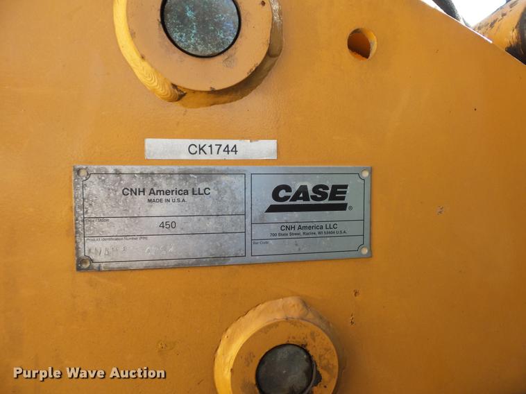 image for item J1612 2010 Case 450 Series II skid steer