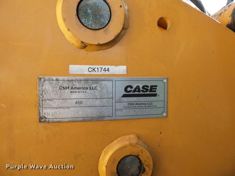 image for item J1612 2010 Case 450 Series II skid steer