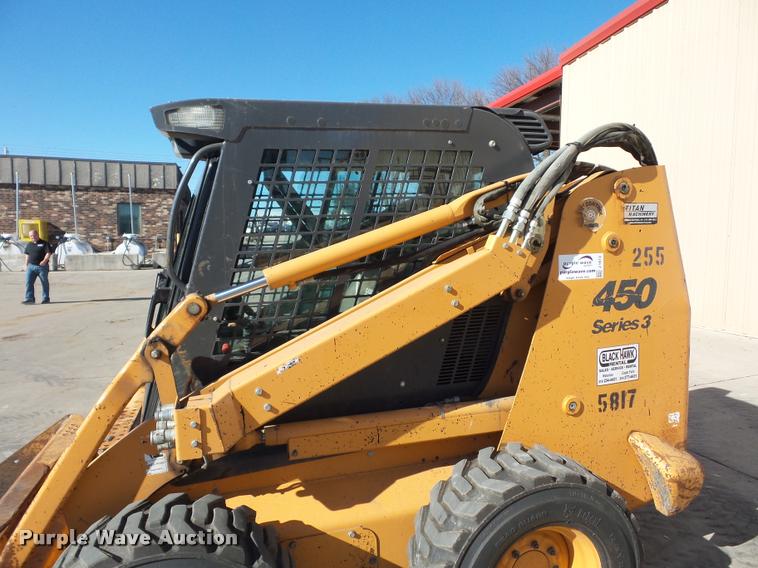 image for item J1612 2010 Case 450 Series II skid steer