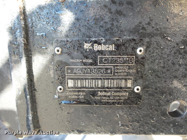 image for item J1614 Bobcat CT235 MFWD tractor